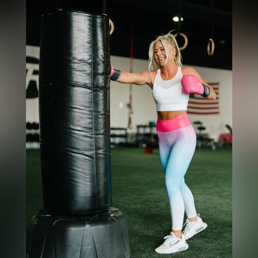 Womens Zyia Firecracker Light n Tight legging